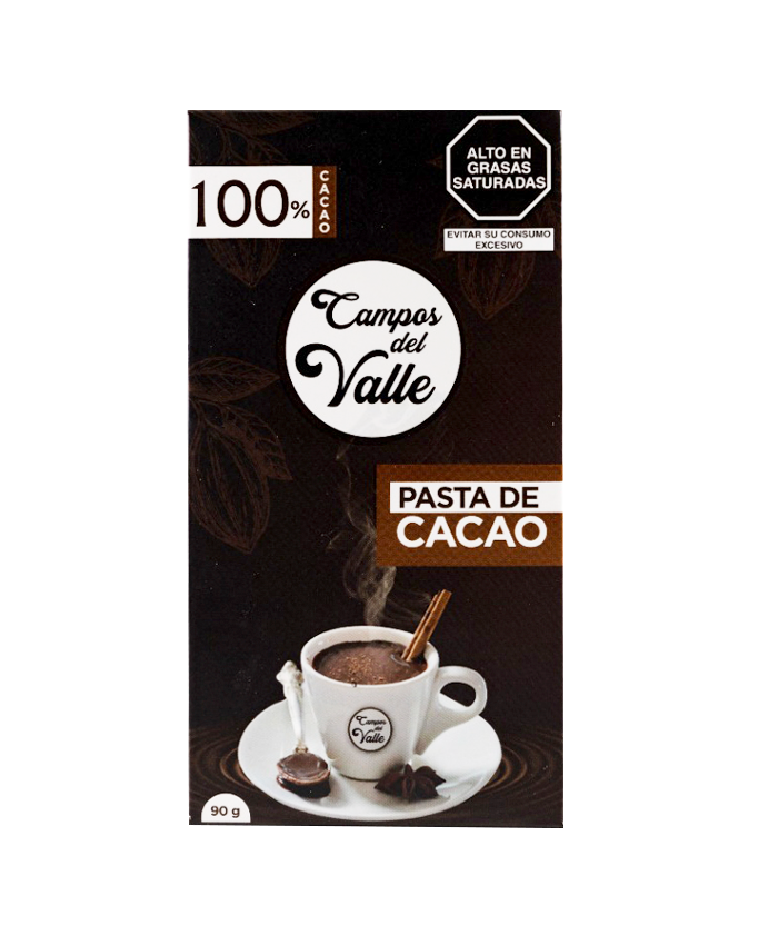 Pasta de Cacao Tableta 90 g