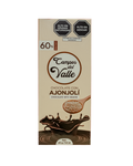 Chocolate con Ajonjolí al 60 % Cacao