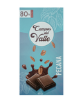 Chocolate con Pecana al 80% Cacao