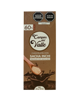 Chocolate al 60% Cacao con Sacha Inchi